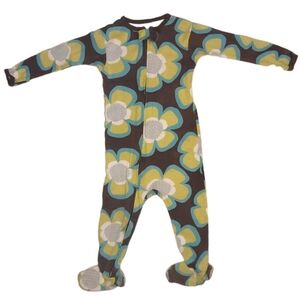 Floral Kids One Piece Pajama